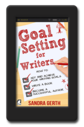 Cover of the writer's guide Goal Setting for Writers by Sandra Gerth