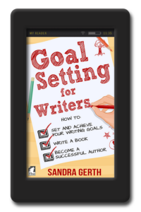 Cover of the writer's guide Goal Setting for Writers by Sandra Gerth